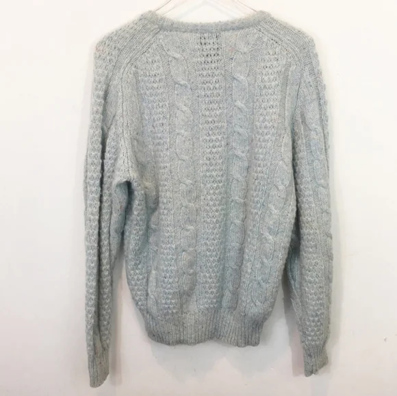 IZOD Vintage Oversized Chunky Cable Knit Sweater - Picture 2 of 6